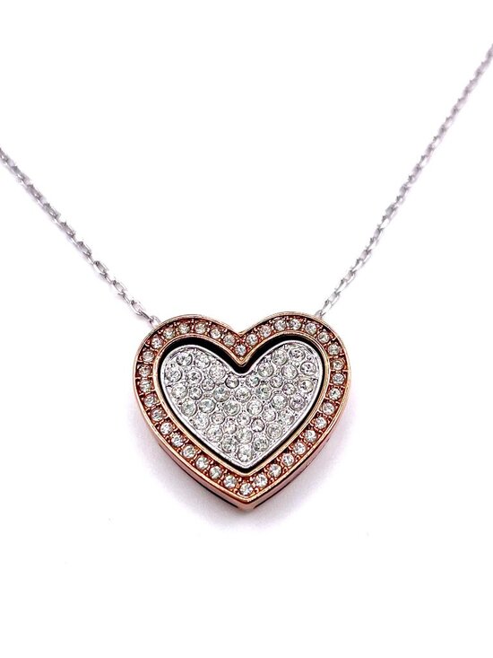Swarovski Jewelry - SWAROVSKI CRYSTAL HEART CUPID PENDANT NECKLACE